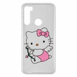 Чехол для Xiaomi Redmi Note 8 Kitty амурчик - PrintSalon