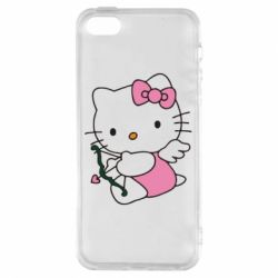 Чехол для iPhone5/5S/SE Kitty амурчик - PrintSalon