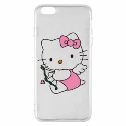 Чехол для iPhone 6 Plus/6S Plus Kitty амурчик - PrintSalon