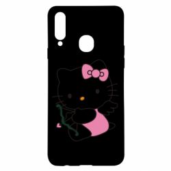Чехол для Samsung A20s Kitty амурчик - PrintSalon