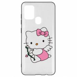 Чехол для Samsung A21s Kitty амурчик - PrintSalon