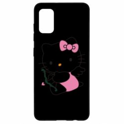 Чехол для Samsung A41 Kitty амурчик - PrintSalon