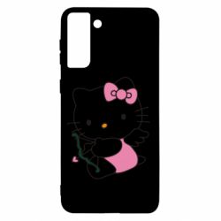 Чехол для Samsung S21+ Kitty амурчик - PrintSalon