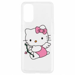 Чехол для Oppo Reno 4 Kitty амурчик - PrintSalon