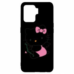 Чехол для Oppo Reno 5 Lite Kitty амурчик - PrintSalon
