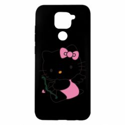 Чехол для Xiaomi Redmi Note 9/Redmi 10X Kitty амурчик - PrintSalon