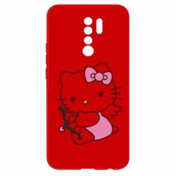 Чехол для Xiaomi Redmi 9 Kitty амурчик - PrintSalon