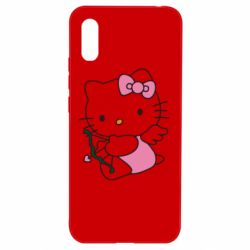 Чехол для Xiaomi Redmi 9a Kitty амурчик - PrintSalon