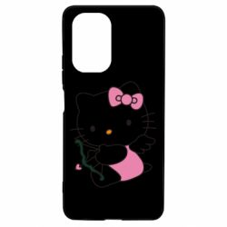 Чехол для Xiaomi Poco F3/K40 Kitty амурчик - PrintSalon