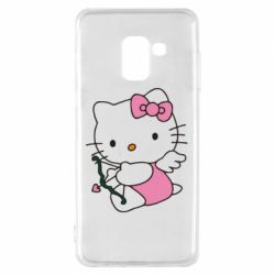 Чехол для Samsung A8 2018 Kitty амурчик