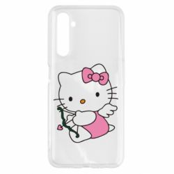 Чехол для Realme 6 Kitty амурчик - PrintSalon