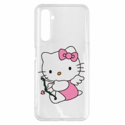 Чехол для Realme 6 Pro Kitty амурчик - PrintSalon
