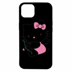 Чехол для iPhone 14 Kitty амурчик - PrintSalon