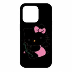 Чехол для iPhone 14 Pro Kitty амурчик - PrintSalon