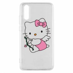 Чехол для Huawei P20 Kitty амурчик - PrintSalon