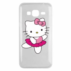 Чехол для Samsung J3 2016 Kitty балярина - PrintSalon