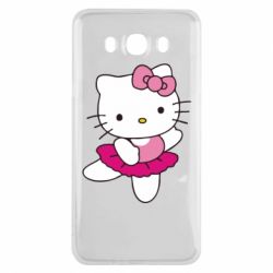 Чехол для Samsung J7 2016 Kitty балярина - PrintSalon