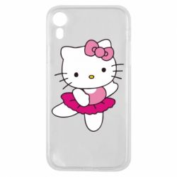 Чехол для iPhone XR Kitty балярина - PrintSalon