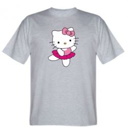 Мужская футболка Stedman Kitty балярина - PrintSalon