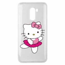 Чехол для Xiaomi Pocophone F1 Kitty балярина - PrintSalon