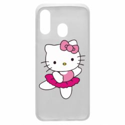 Чехол для Samsung A40 Kitty балярина - PrintSalon