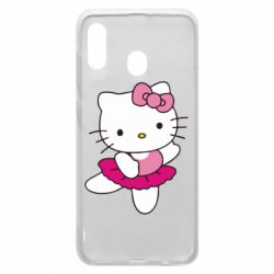 Чехол для Samsung A20 Kitty балярина - PrintSalon