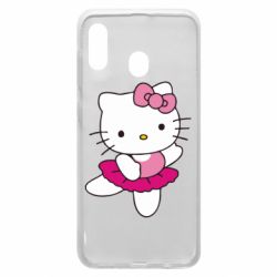 Чехол для Samsung A30 Kitty балярина - PrintSalon
