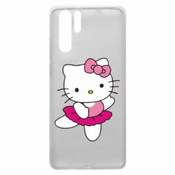 Чехол для Huawei P30 Pro Kitty балярина - PrintSalon