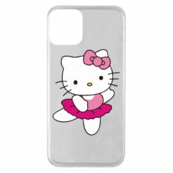 Чехол для iPhone 11 Kitty балярина - PrintSalon