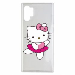 Чехол для Samsung Note 10 Plus Kitty балярина - PrintSalon