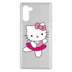 Чехол для Samsung Note 10 Kitty балярина - PrintSalon