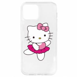 Чехол для iPhone 12 Kitty балярина - PrintSalon