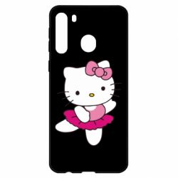 Чехол для Samsung A21 Kitty балярина - PrintSalon