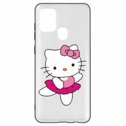Чехол для Samsung A21s Kitty балярина - PrintSalon