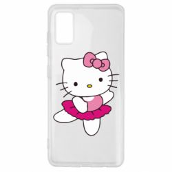 Чехол для Samsung A41 Kitty балярина - PrintSalon