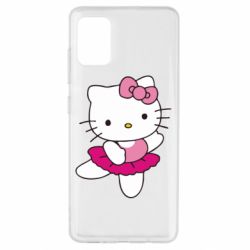 Чехол для Samsung A51 Kitty балярина - PrintSalon