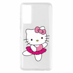 Чехол для Huawei P Smart 2021 Kitty балярина - PrintSalon