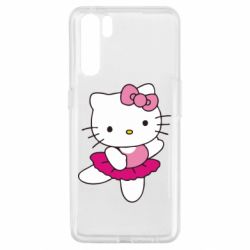 Чехол для Oppo A91/Reno3 Kitty балярина - PrintSalon