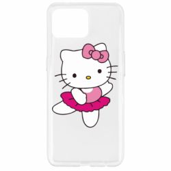 Чехол для Oppo Reno 4 Lite Kitty балярина - PrintSalon