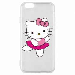 Чехол для iPhone 6/6S Kitty балярина - PrintSalon