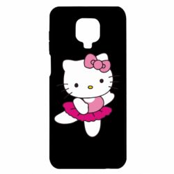 Чехол для Xiaomi Redmi Note 9S/9Pro/9Pro Max Kitty балярина - PrintSalon