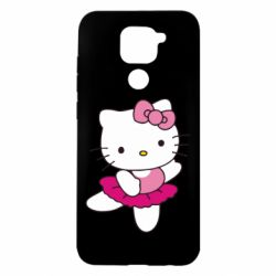 Чехол для Xiaomi Redmi Note 9/Redmi 10X Kitty балярина - PrintSalon