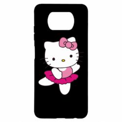 Чехол для Xiaomi Poco X3 Kitty балярина - PrintSalon
