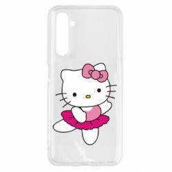 Чехол для Realme 6 Kitty балярина - PrintSalon