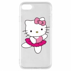 Чехол для iPhone 7 Kitty балярина - PrintSalon