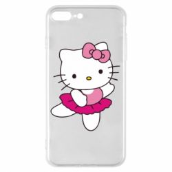 Чехол для iPhone 7 Plus Kitty балярина - PrintSalon