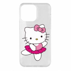 Чехол для iPhone 14 Pro Max Kitty балярина - PrintSalon