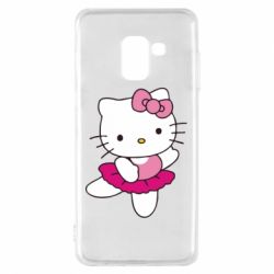 Чехол для Samsung A8 2018 Kitty балярина