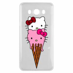Чехол для Samsung J7 2016 Kitty ice cream - PrintSalon