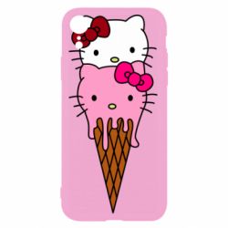 Чехол для iPhone XR Kitty ice cream - PrintSalon